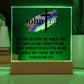 Printed Acrylic Plaque - John 3 16