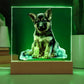 German Shepherd Christmas Night Light