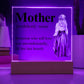 Mom Acrylic Plaque | Mom Definition | Mothers Day Gift