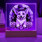 Pembroke Welsh Corgi Dog | Halloween Decor Indoor | LED Night Light