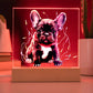 French Bulldog Christmas Night Light