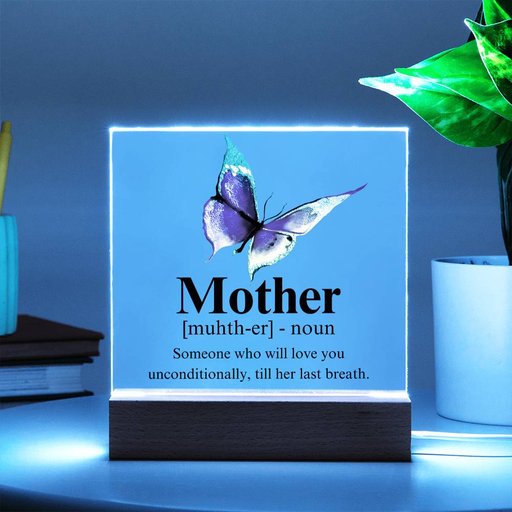 Mom Acrylic Plaque | Mom Definition | Mothers Day Gift