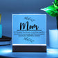 Mom Acrylic Plaque | Mom Definition | Mothers Day Gift