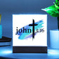 Printed Acrylic plaque - John 3:16
