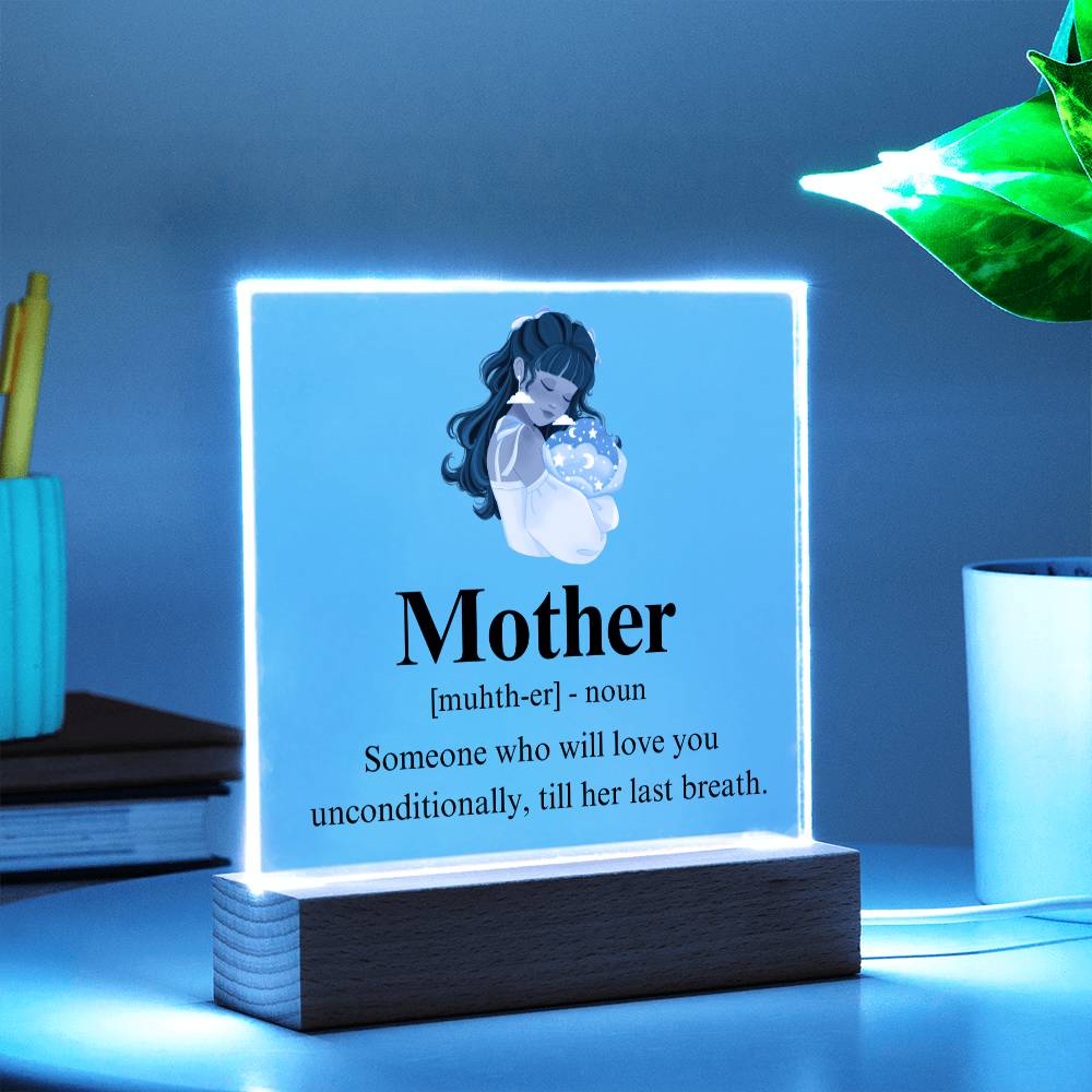 Mom Acrylic Plaque | Mom Definition | Mothers Day Gift