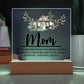 Mom Acrylic Plaque | Mom Definition | Mothers Day Gift