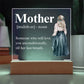 Acrylic  Plaque for Mom | LED Night light