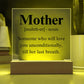 Mom Acrylic Plaque | Mom Definition | Mothers Day Gift