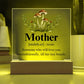 Mom Acrylic Plaque | Mom Definition | Mothers Day Gift