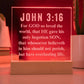 Engraved Acrylic Plaque - John 3:16