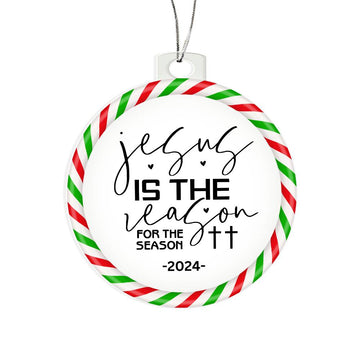 2024 Christmas Ornament | Jesus is the Reason for the Season