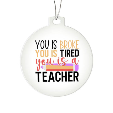 Funny Christmas Ornament