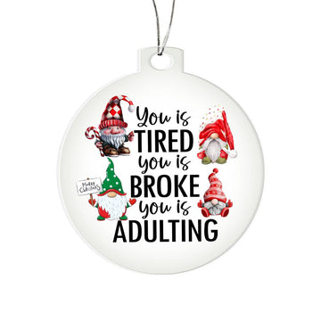 Funny Christmas Ornament