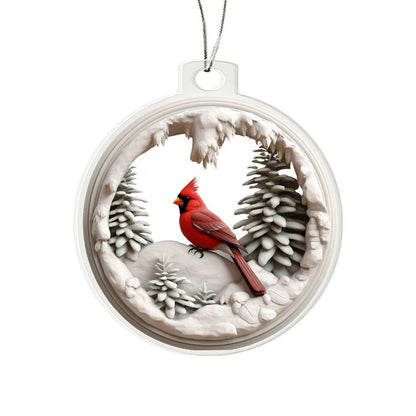 Cardinal Christmas Ornament