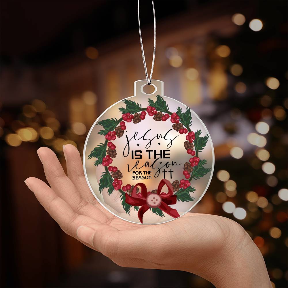 2024 Christmas Ornament | Jesus is the Reason for the Season