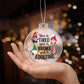 Funny Christmas Ornament - Knome Ornament
