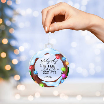 2024 Christmas Ornament | Jesus is the Reason for the Season