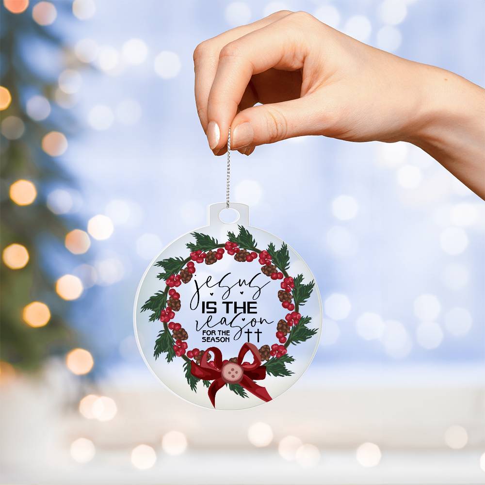 2024 Christmas Ornament | Jesus is the Reason for the Season