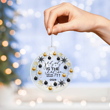 2024 Christmas Ornament | Jesus is the Reason for the Season