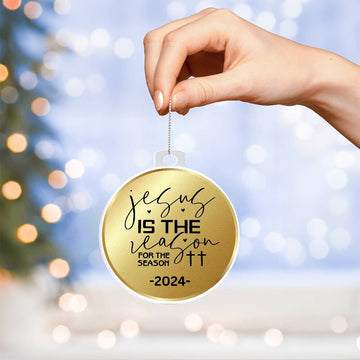 2024 Christmas Ornament | Jesus is the Reason for the Season