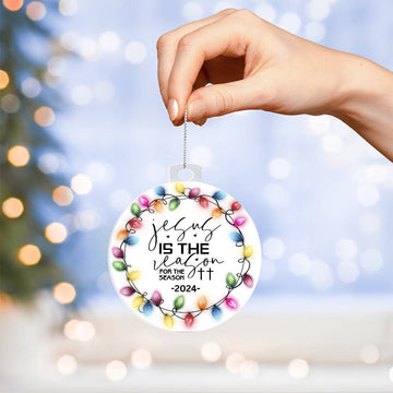 2024 Christmas Ornament | Jesus is the Reason for the Season