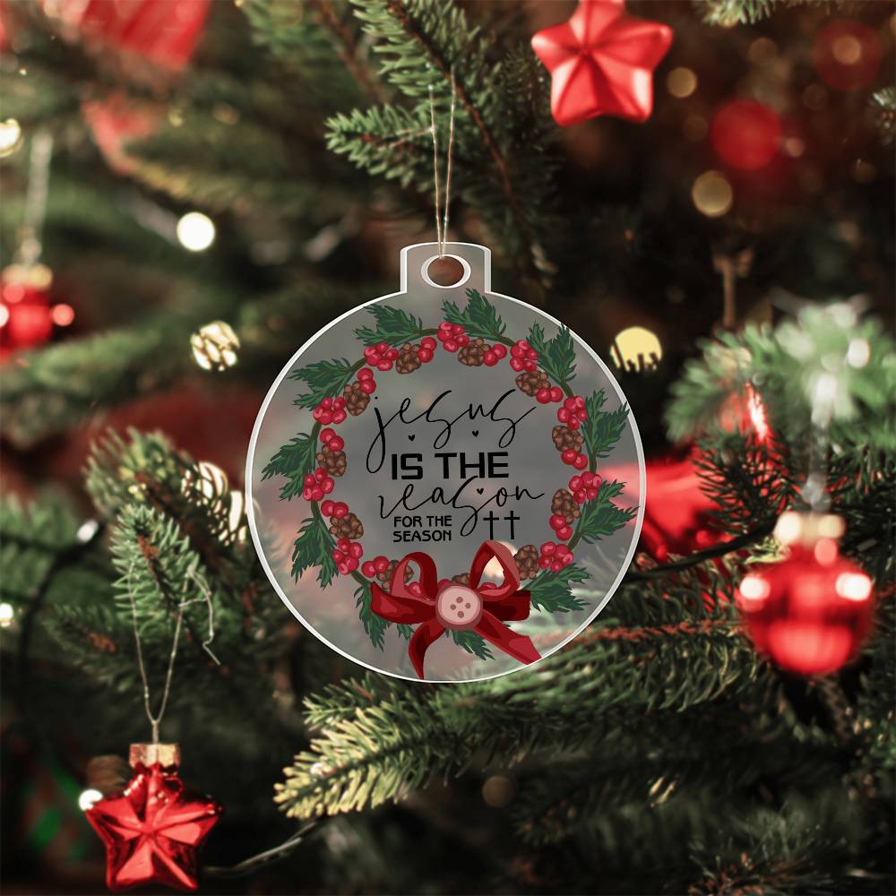 2024 Christmas Ornament | Jesus is the Reason for the Season