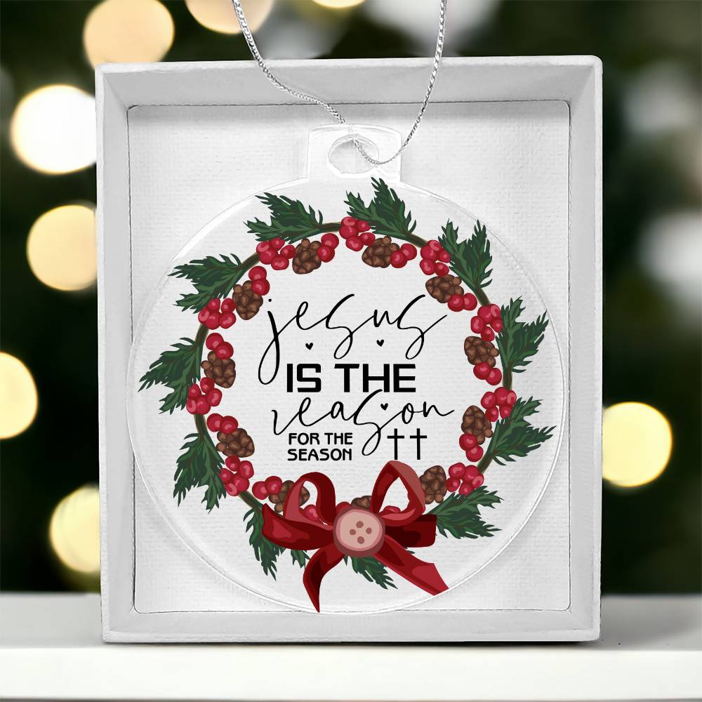 2024 Christmas Ornament | Jesus is the Reason for the Season