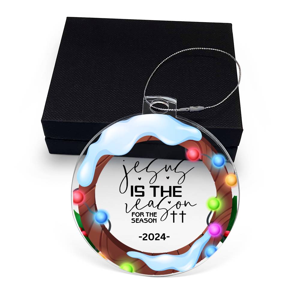 2024 Christmas Ornament | Jesus is the Reason for the Season