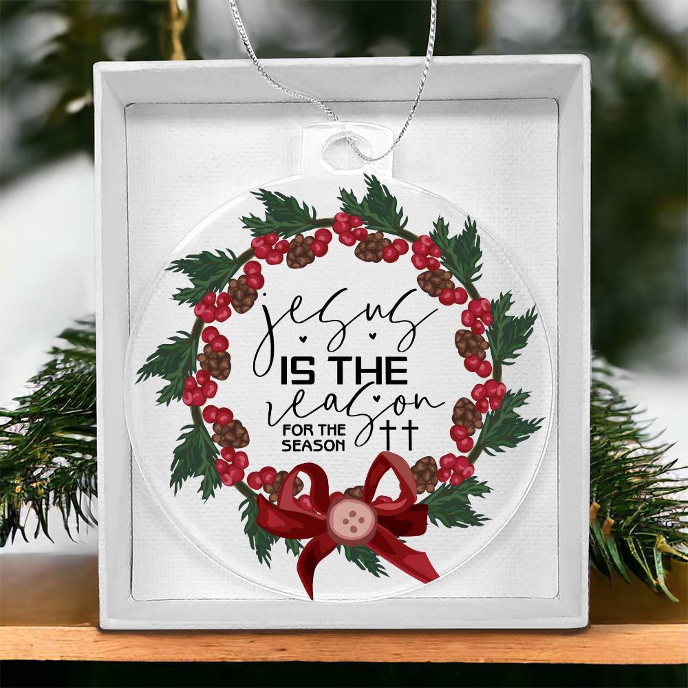 2024 Christmas Ornament | Jesus is the Reason for the Season