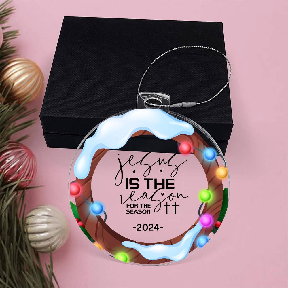 2024 Christmas Ornament | Jesus is the Reason for the Season