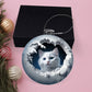Cat Christmas Ornament 3D