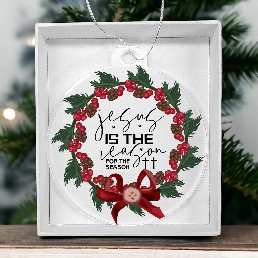 2024 Christmas Ornament | Jesus is the Reason for the Season