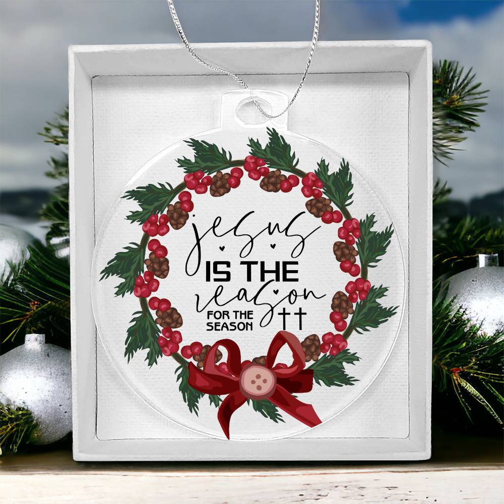 2024 Christmas Ornament | Jesus is the Reason for the Season