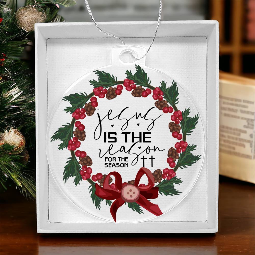 2024 Christmas Ornament | Jesus is the Reason for the Season