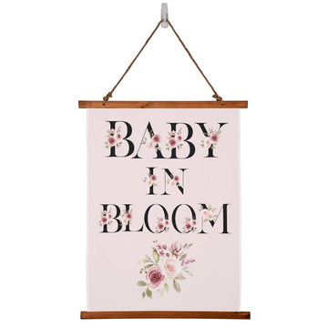 Baby in Bloom Wall Tapestry