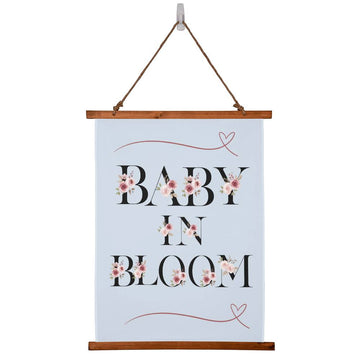 Baby in Bloom Wall Tapestry