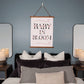 Baby in Bloom Wall Tapestry