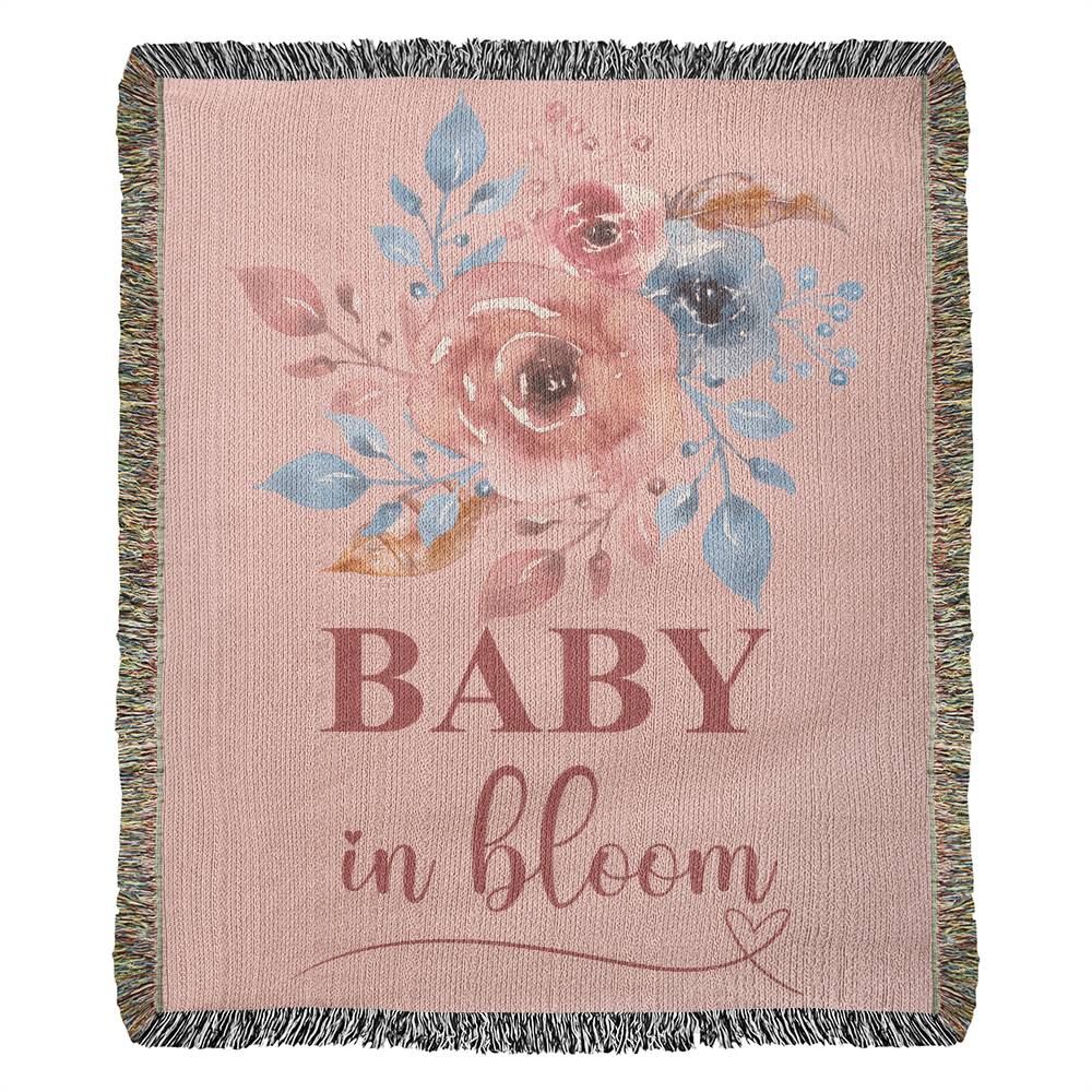 Baby in Bloom Blanket