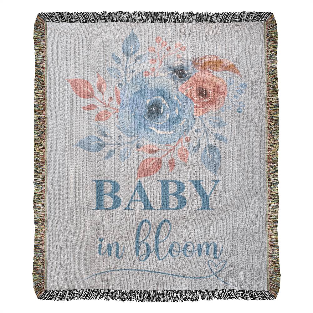 Baby in Bloom Blanket