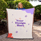 Boho Lion - Water Color - Blanket