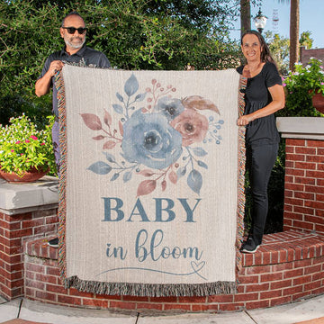 Baby in Bloom Blanket