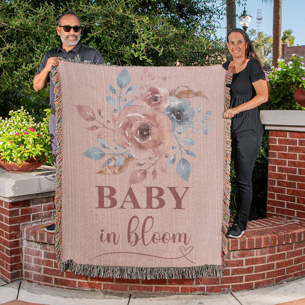 Baby in Bloom Blanket