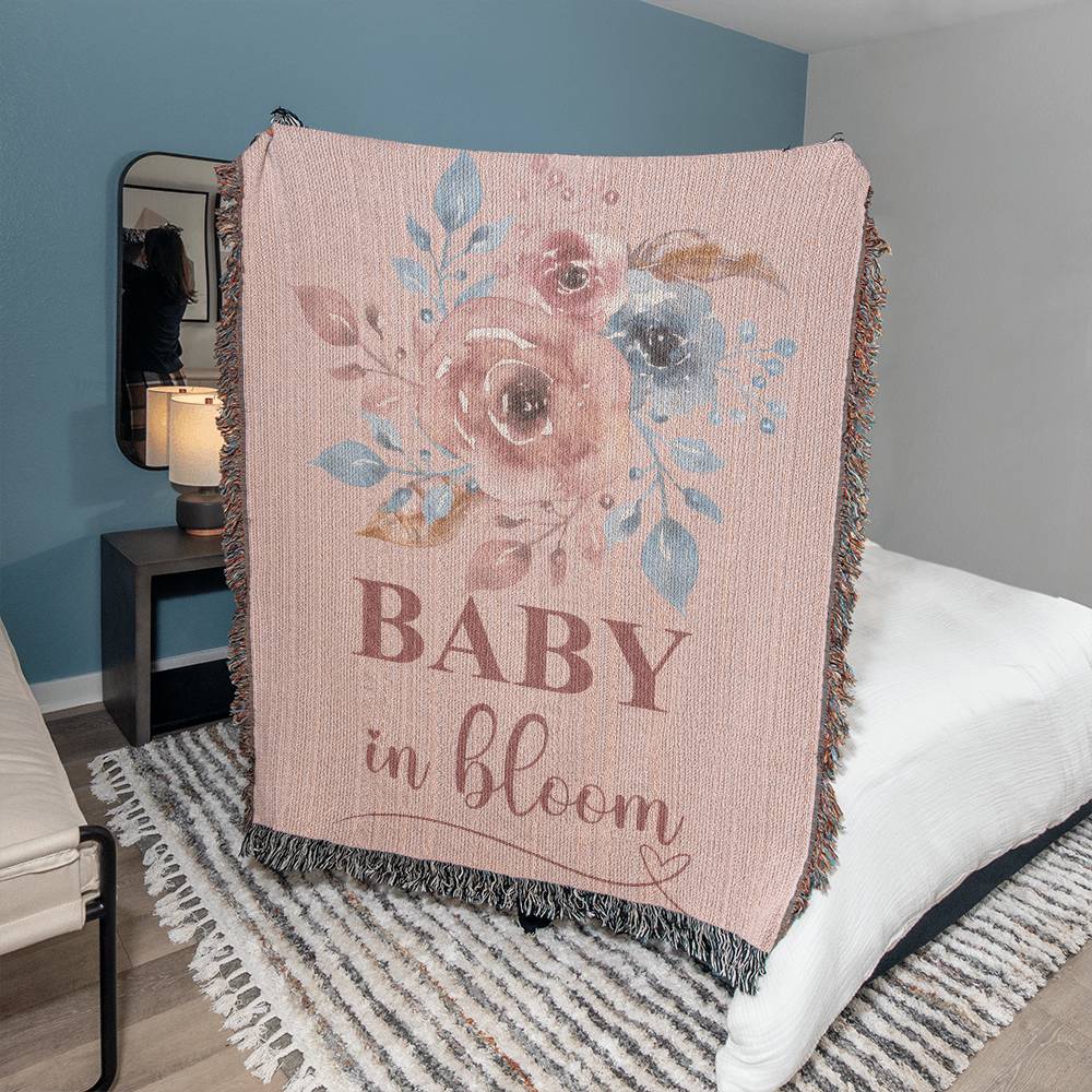 Baby in Bloom Blanket