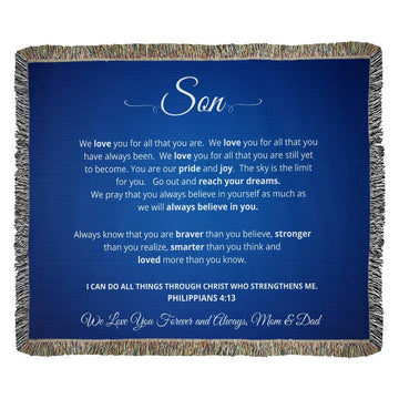 Son - We Believe in Youi - Woven Blanket