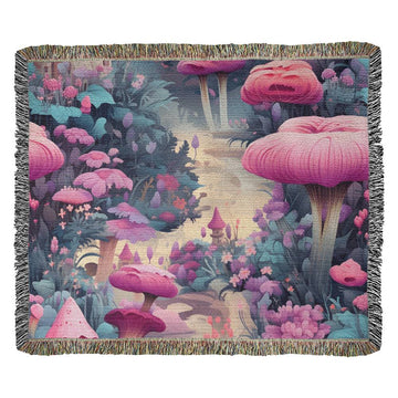 Mushroom Blanket | Mushroom Decor