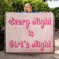 Girls Night Blanket