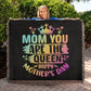 Mom Blanket - Woven Blanket - Happy Mothers Day