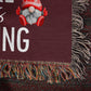 Funny Gnome Christmas Blanket