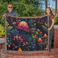 Mushroom Blanket | Mushroom Decor