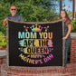 Mom Blanket - Woven Blanket - Happy Mothers Day